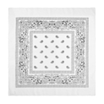 Klassisk Bandana Vit