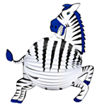 Zebra Lykta