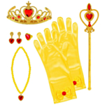 Prinsessa Barnset Gul/Guld