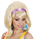 60-tal Blond Peruk