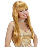 Glitzy Peruk Guld