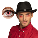 Blodisprängda Halloweenlinser