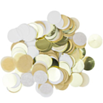 Bordskonfetti Kraft/Vit/Guld