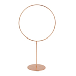 Dekorativ Cirkel Metall Roséguld