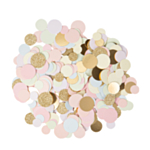 Bordskonfetti Pastell/Guld
