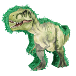 Dinosaurie Piñata Grön