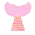 Sjöjungfru Piñata Ljusrosa/Iriserande