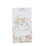 Kanin Blommor Servetter Pastell