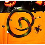 Halloweenorm Dekoration Plast