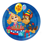 Paw Patrol® Papperstallrikar Blå