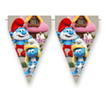 Smurfarna® Vimpelgirlang