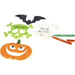 Halloween Kartongfigurer