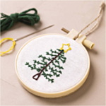 Broderi DIY Julgran
