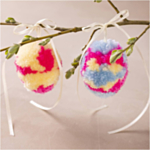 Påskägg DIY Pompoms