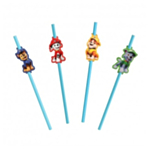 Paw Patrol® Papperssugrör Blå