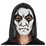 Halloweenmask Vit/Svart