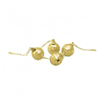 Mini Discokulor Ornament Guld