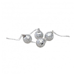 Mini Discokulor Ornament Silver
