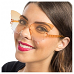 Fjärilsformade Glasögon Orange