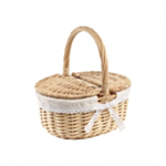Flätad Picknickkorg