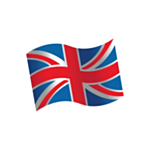 Brittiska Flaggor Träkonfetti