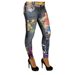 Mönstrade Jeggings