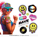 Acid Rave Fejktatueringar