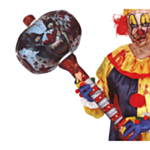 Uppblåsbar Blodig Clownhammare