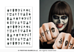 Gotiska Halloween-tatueringar