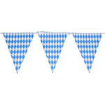 Oktoberfest Vimpelgirlang Blå/Vit