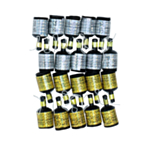 Party Poppers Svart/Guld