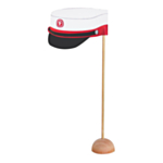 Student Bordsflagga Röd