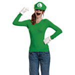 Super Mario® Luigi Tillbehörskit Vuxen