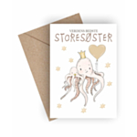 Världens bästa storasyster kort