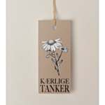 Kärleksfulla tankar-hängetikett