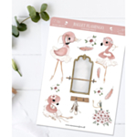 Flamingo Klistermärken