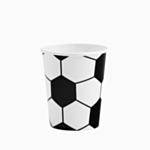 Fotboll Pappersmuggar Svart/Vit