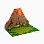 Vulkan Serveringsfat