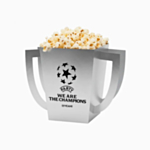 Party We Are The Champions Popcornbägare