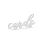 Cards Träskylt