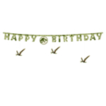 Jurassic World® Happy Birthday-banner