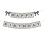Happy Birthday rosettbanderoll