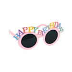 Happy Birthday Partyglasögon