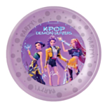 K-POP Demon Hunters® Återanvändbara Plasttallrikar Lila