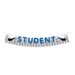 Studentgirlang Blå/Silver
