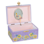 Goki® Smyckeskrin Med Musik & Ballerina Blommor Lila