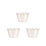 Babyshower Cupcake Wrappers Ljusrosa