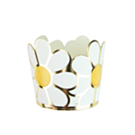 Margueritmuggar Vit/Guld