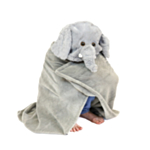 Elefant Fleecefilt