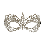 Spetsögonmask Guld